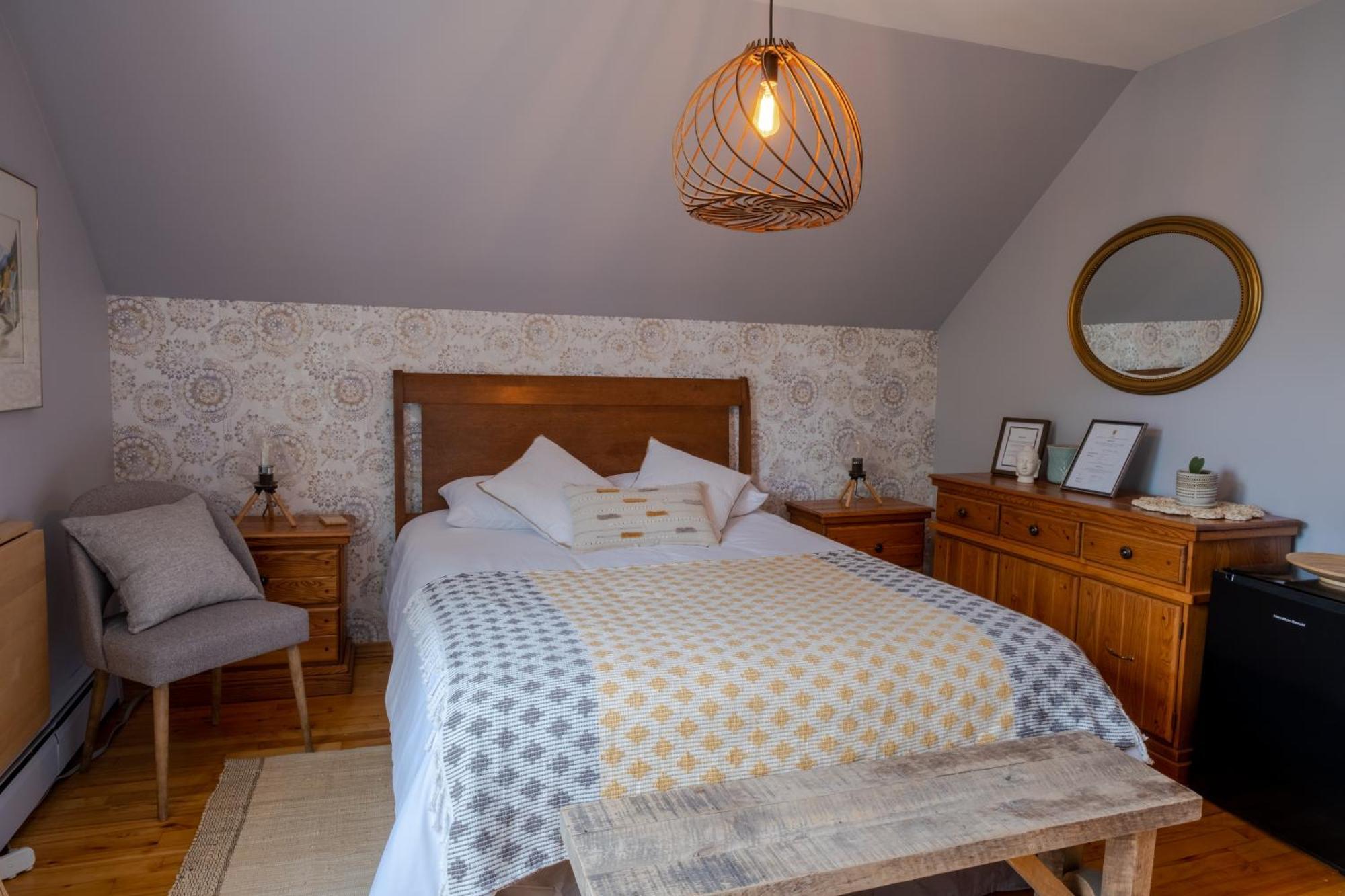 Bed and Breakfast Au Coq Du Bonheur Magog Exteriér fotografie